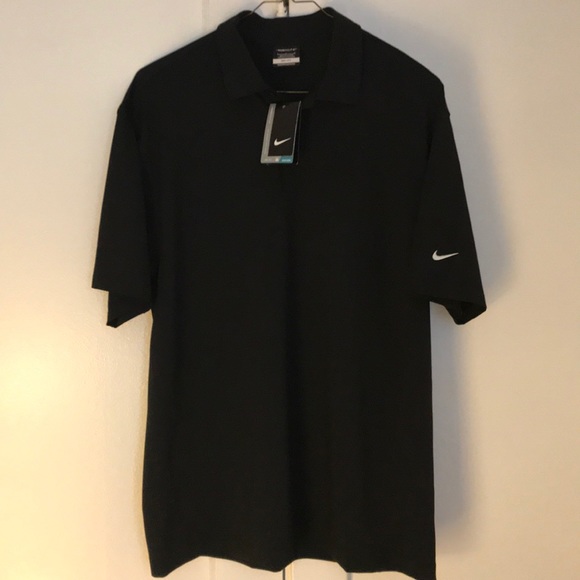 Nike Other - ⛳️ NWT Nike Golf Men’s Black Polo - L 🏌️‍♂️